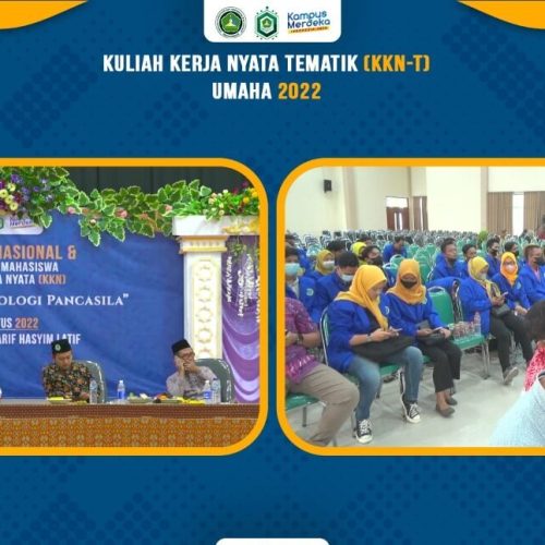 UMAHA Sidoarjo Gelar Seminar Nasional Sekaligus Lepas 382 Mahasiswa KKN